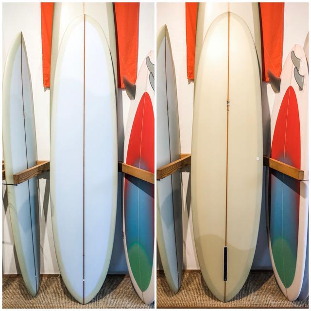 GATO HEROI 7'6" SPACE PIGV 7'6"-Sky deck- eggshell bottom-Keel Surf & Supply