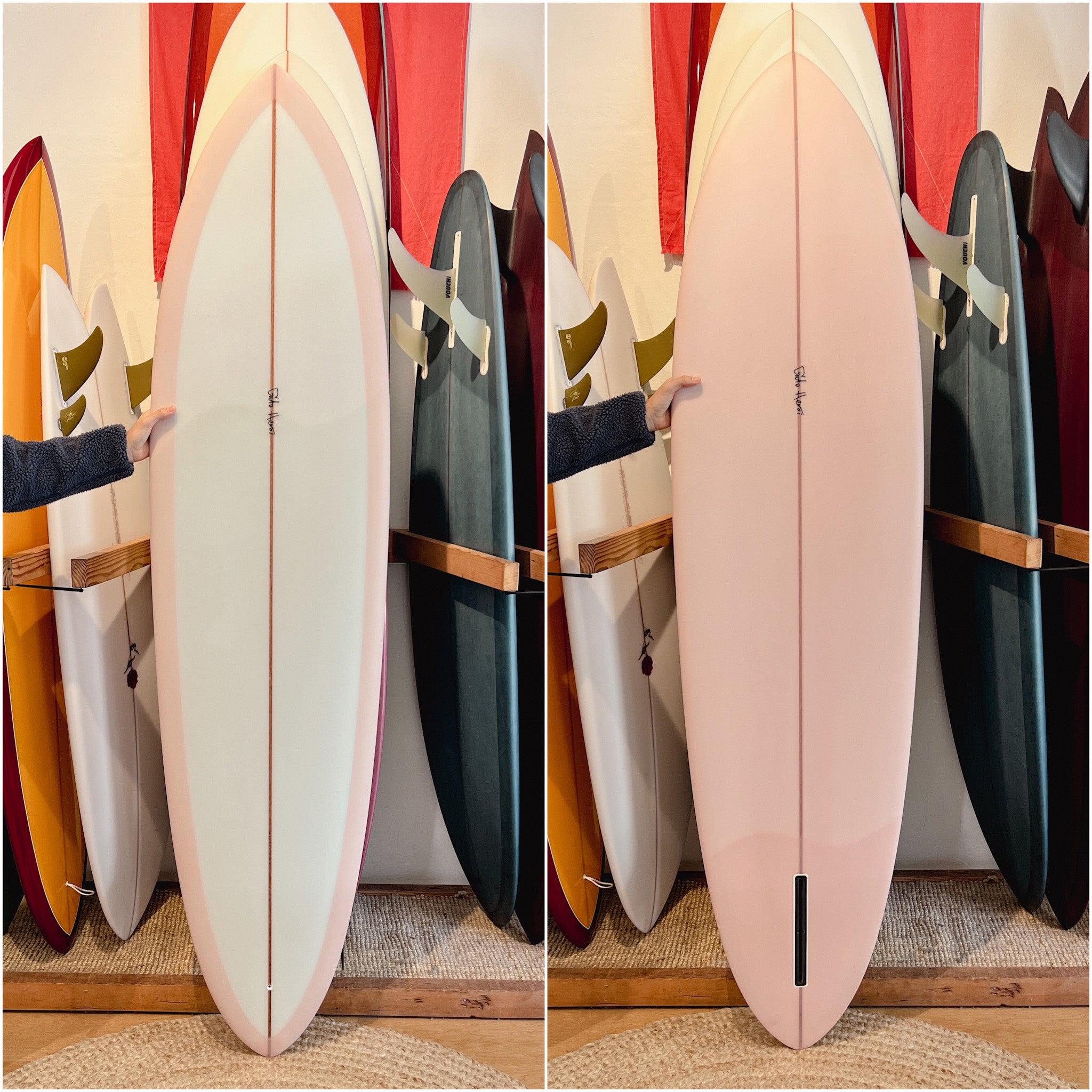 Gato Heroi Acid Drop 6'11" ~ Clear / Dusty Pink-Keel Surf & Supply