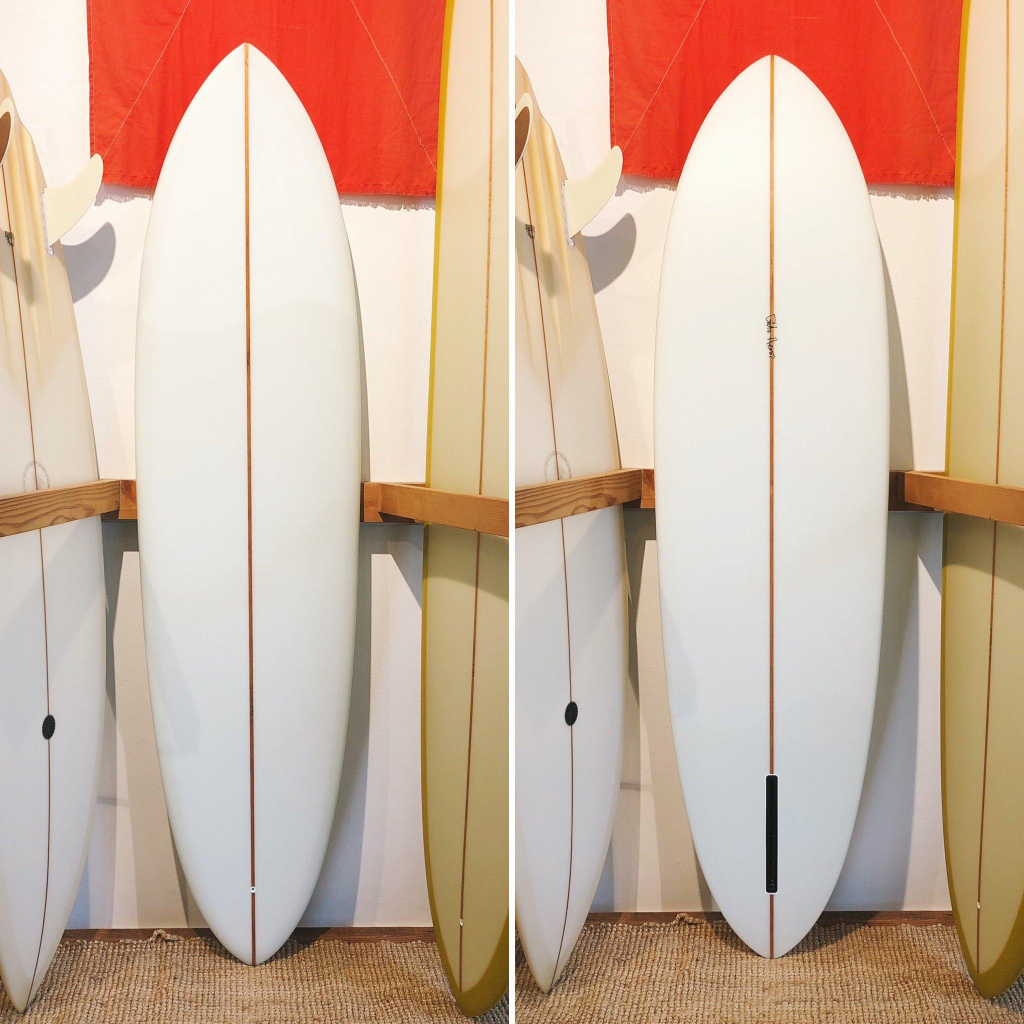 Gato Heroi Acid Drop 6'8" ~ Clear w/ Volan Patches-Keel Surf & Supply