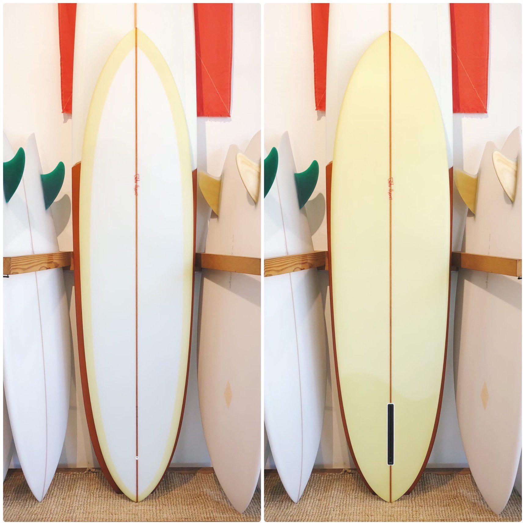 Gato Heroi Acid Drop 6'9 ~ Clear / Butter Yellow-Keel Surf & Supply