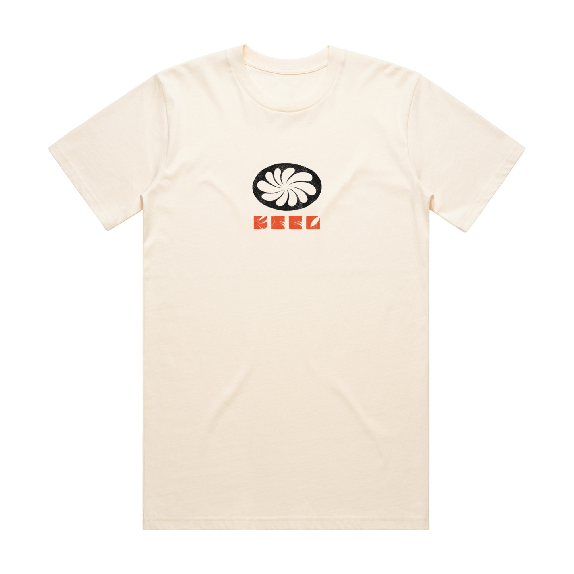 Keel Surf ~ Flower Blast Tee ~ Natural