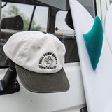 Keel Lofi Hat ~ Cream / Forest-Keel Surf & Supply