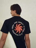 Keel Surf ~ Sun Spiral Heavy Tee ~ Black-Keel Surf & Supply