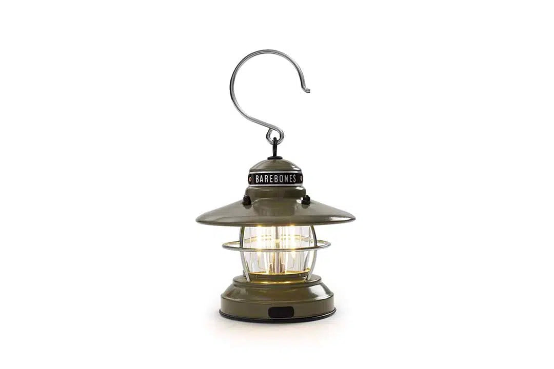 Barebones Edison Mini Lantern ~ Olive Drab