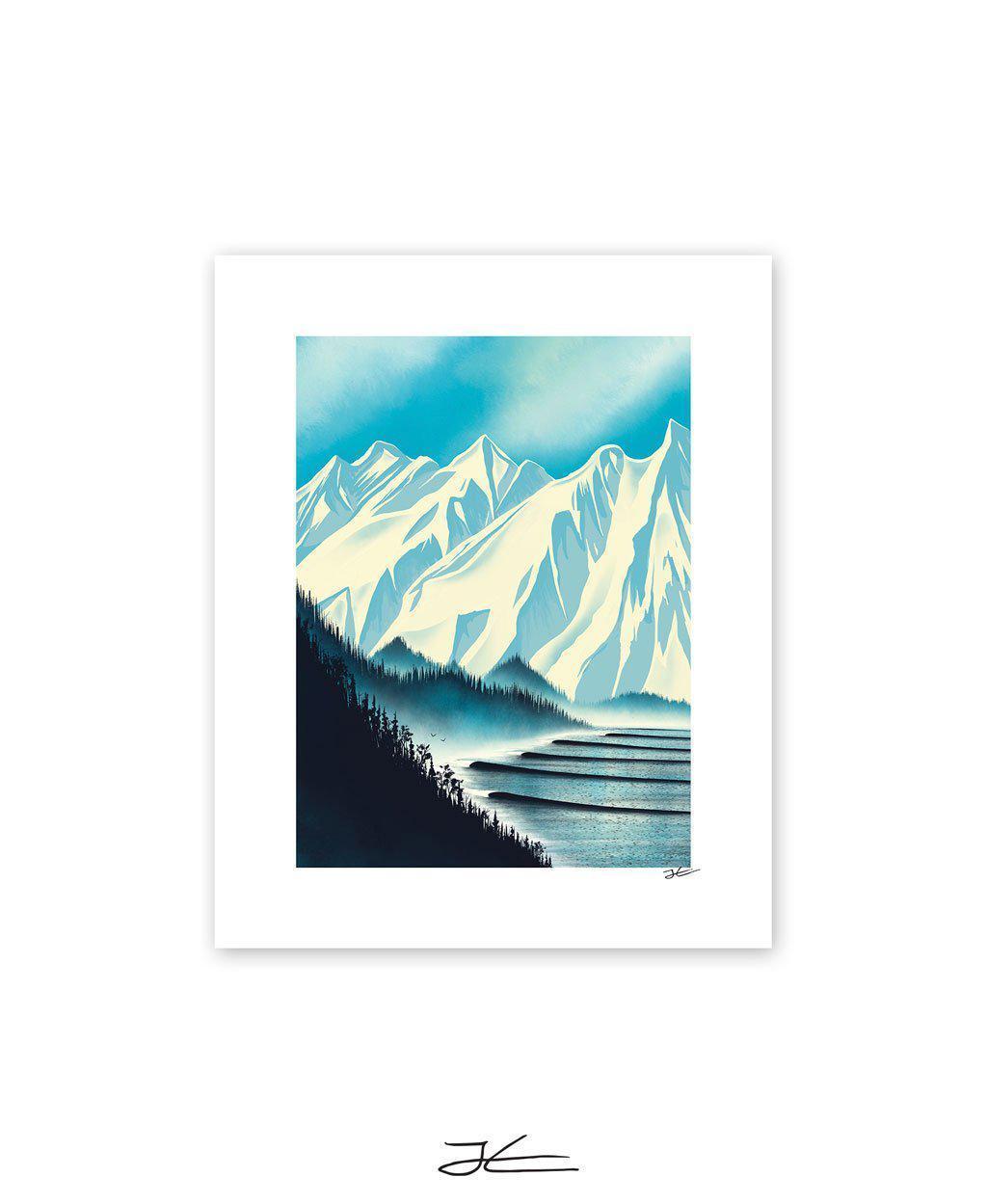 Lining Up Print ~ Jonas Claesson-Keel Surf & Supply