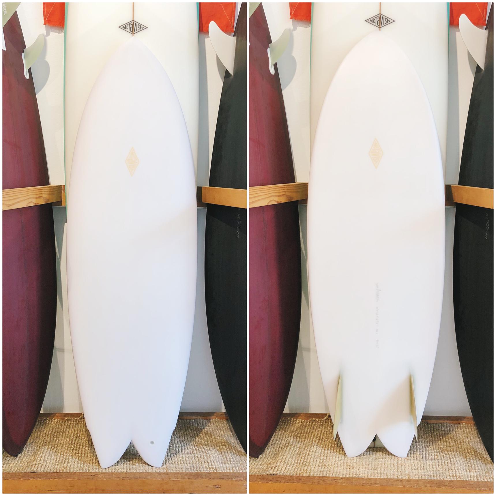 MCTAVISH 5'7" Phantom Limb ~ Clear-Keel Surf & Supply