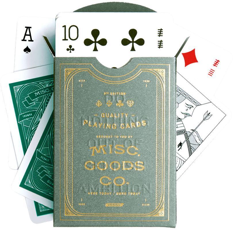 Misc. Goods Co Playing Cards - Cactus-Keel Surf & Supply