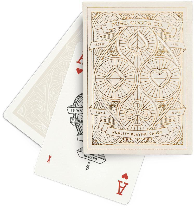 Misc. Goods Co Playing Cards - Ivory-Keel Surf & Supply
