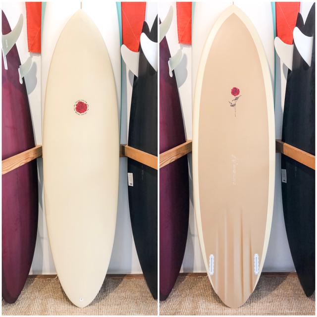 Petal to the Metal 6'6" Charlotte Charger ~ Eggshell / Taupe Pigment-Keel Surf & Supply