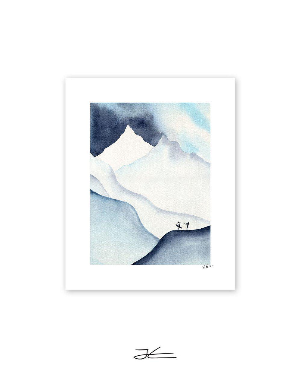 Pow Surf 1 Print ~ Jonas Claesson-Keel Surf & Supply