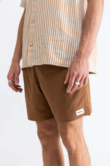 RHYTHM CLASSIC LINEN JAM ~ COFFEE-Keel Surf & Supply