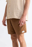 RHYTHM CLASSIC LINEN JAM ~ COFFEE-Keel Surf & Supply