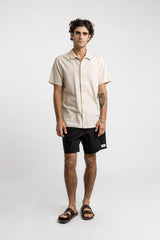 Rhythm Classic Linen Jam ~ Vintage Black-Keel Surf & Supply