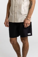 Rhythm Classic Linen Jam ~ Vintage Black-Keel Surf & Supply