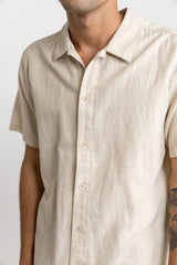Rhythm Classic Linen SS Shirt ~ Sand-Keel Surf & Supply