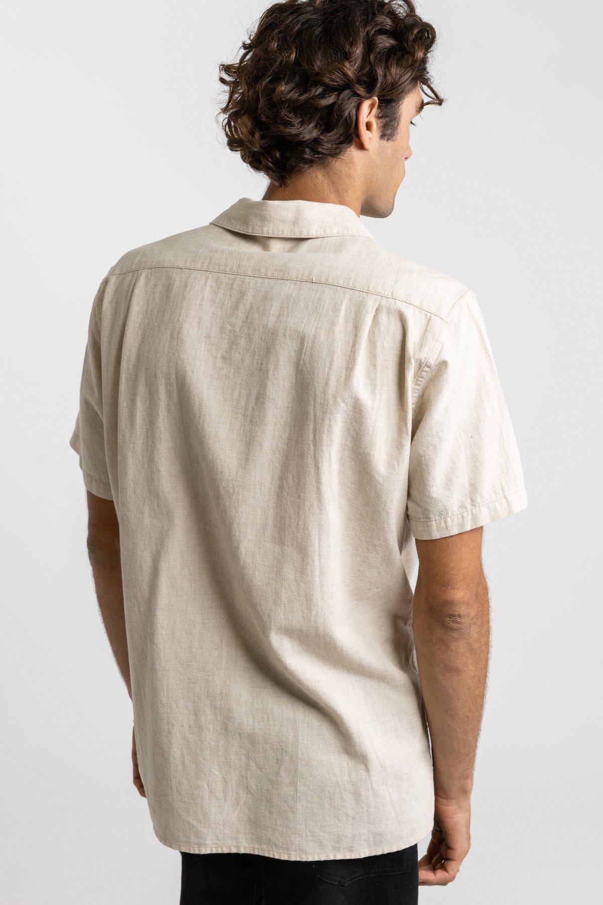 Rhythm Classic Linen SS Shirt ~ Sand-Keel Surf & Supply