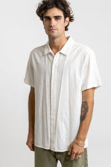 Rhythm Classic Linen SS Shirt ~ Vintage White-Keel Surf & Supply