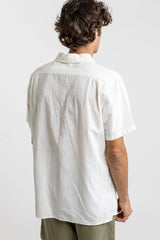Rhythm Classic Linen SS Shirt ~ Vintage White-Keel Surf & Supply
