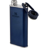 STANLEY CLASSIC EASY FILL WIDE MOUTH FLASK 8OZ NIGHTFALL-Keel Surf & Supply