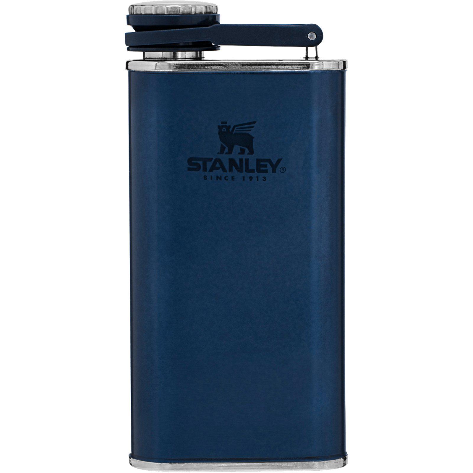 STANLEY CLASSIC EASY FILL WIDE MOUTH FLASK 8OZ NIGHTFALL-Keel Surf & Supply