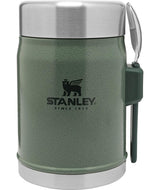 STANLEY CLASSIC LEGENDARY FOOD JAR + SPORK | 14 OZ ~ Hammertone Green-Keel Surf & Supply