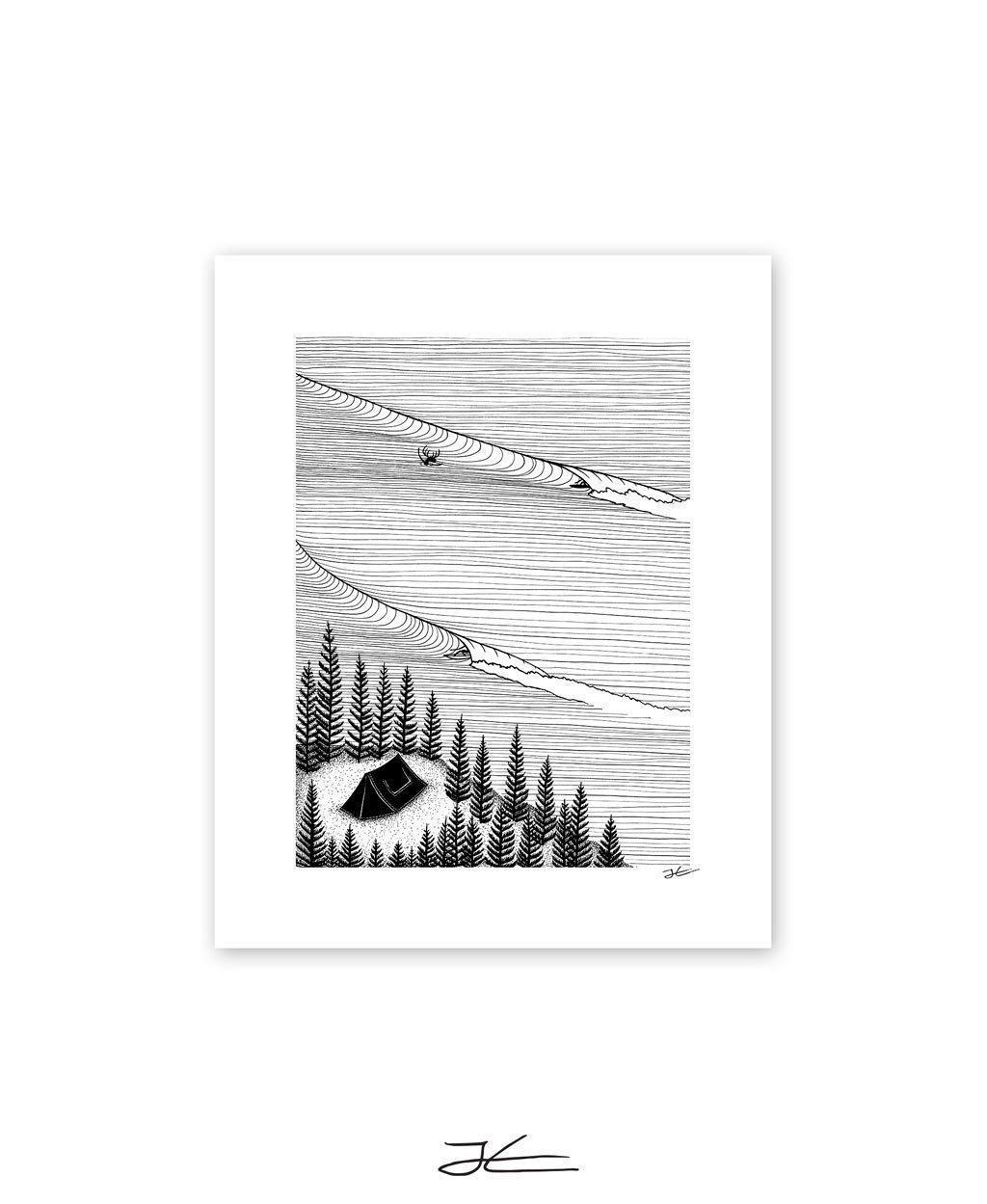 Secret Spot Print ~ Jonas Claesson-Keel Surf & Supply