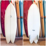 Thomas Surfboards 5'6" Fish ~ Old Mal / White-Keel Surf & Supply