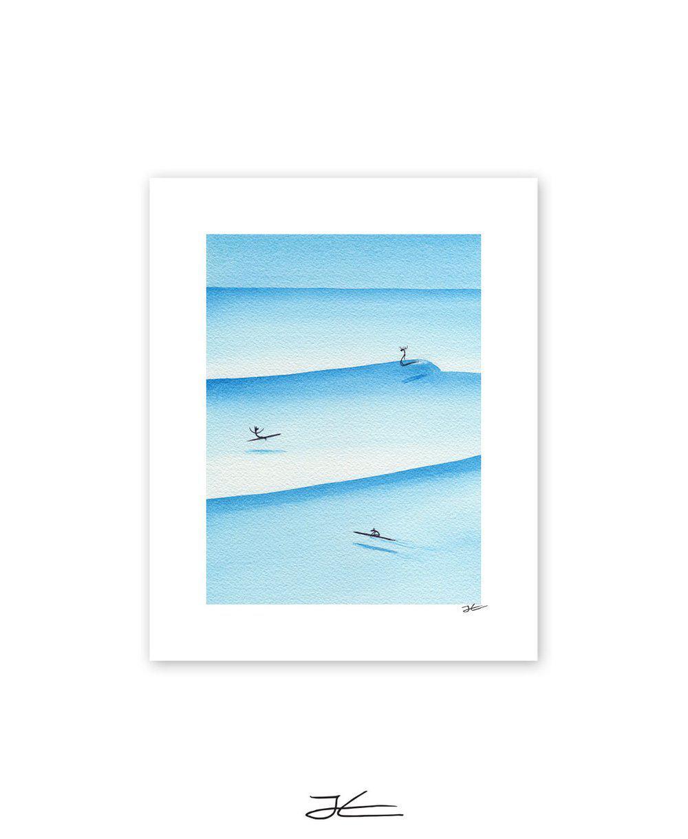 Three Friends Print ~ Jonas Claesson-Keel Surf & Supply