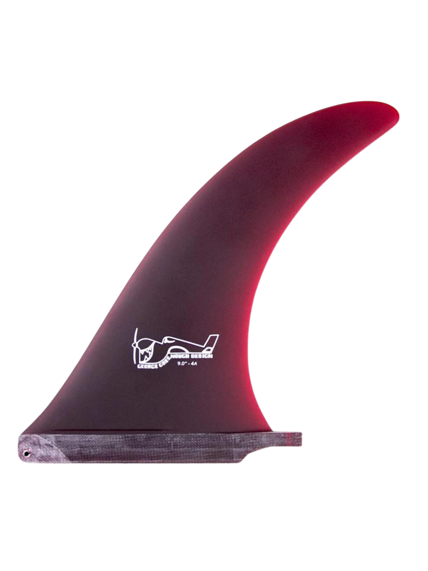 Greenough 4A 9" Red | Keel Surf & Supply
