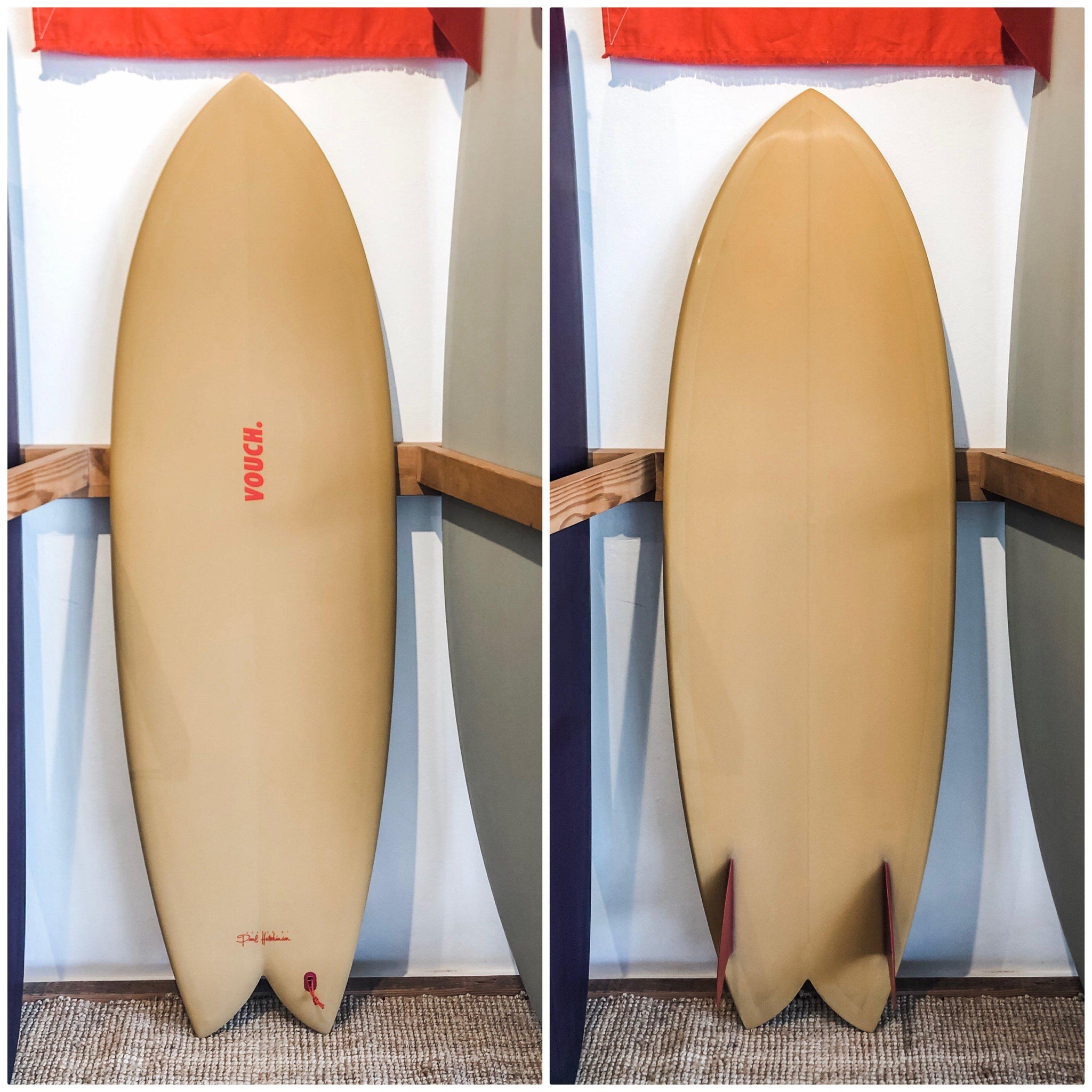 VOUCH 5'8" VISH ~ Ochre-Keel Surf & Supply