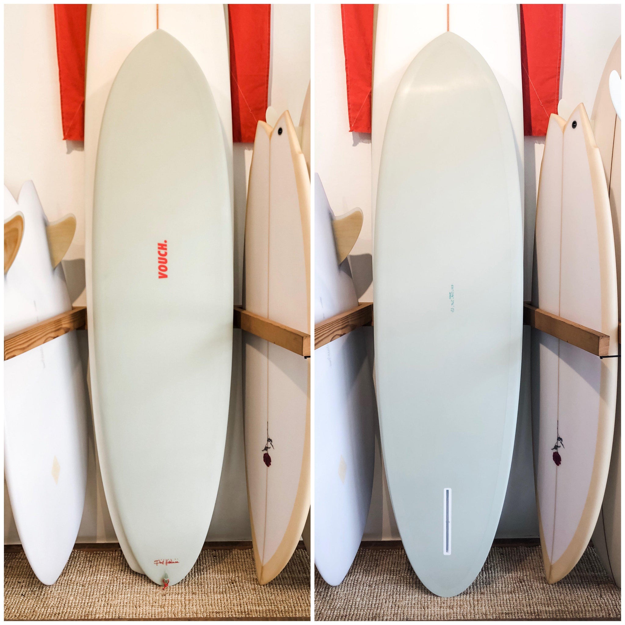 VOUCH 6'10" EVO ~ Sage Green-Keel Surf & Supply
