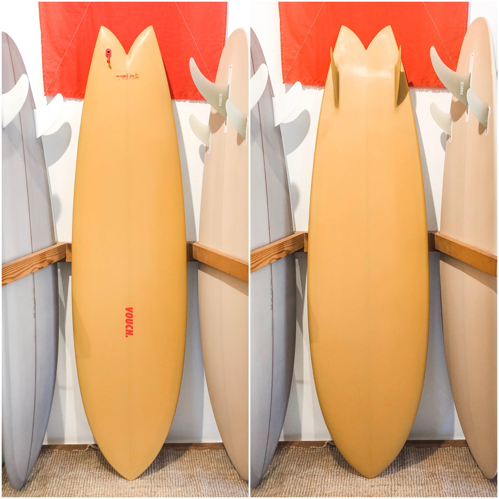 VOUCH 6'10" MID VISH ~ INCA GOLD PIGMENT-Keel Surf & Supply