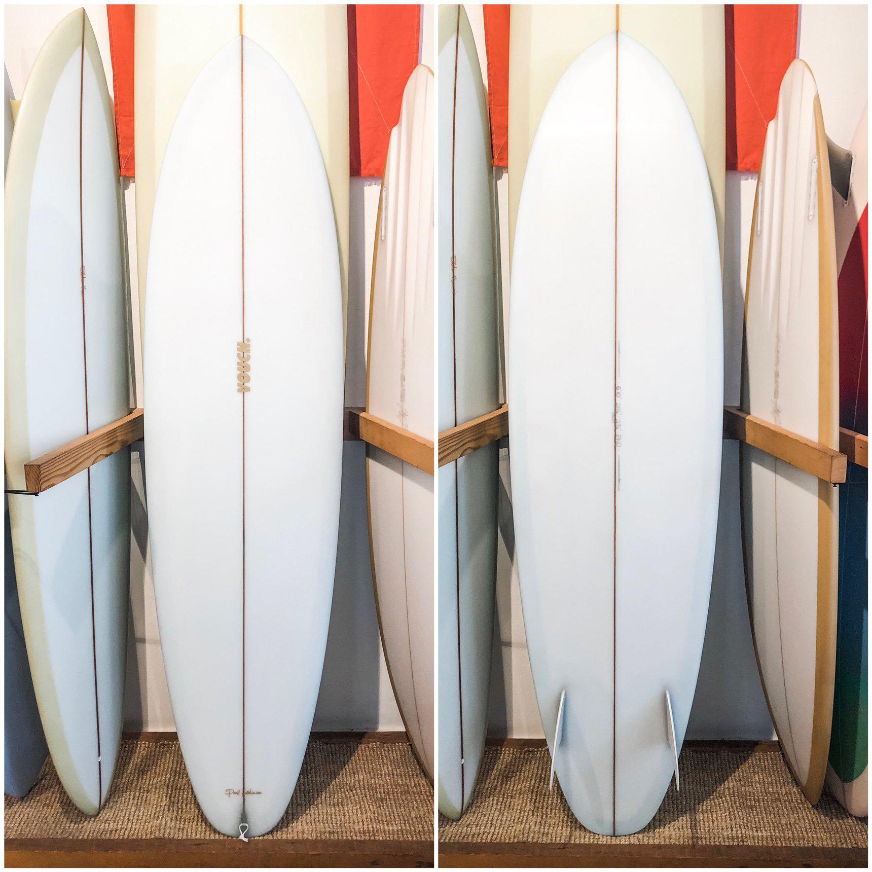 VOUCH 6"10" NUEVO TWIN-Keel Surf & Supply