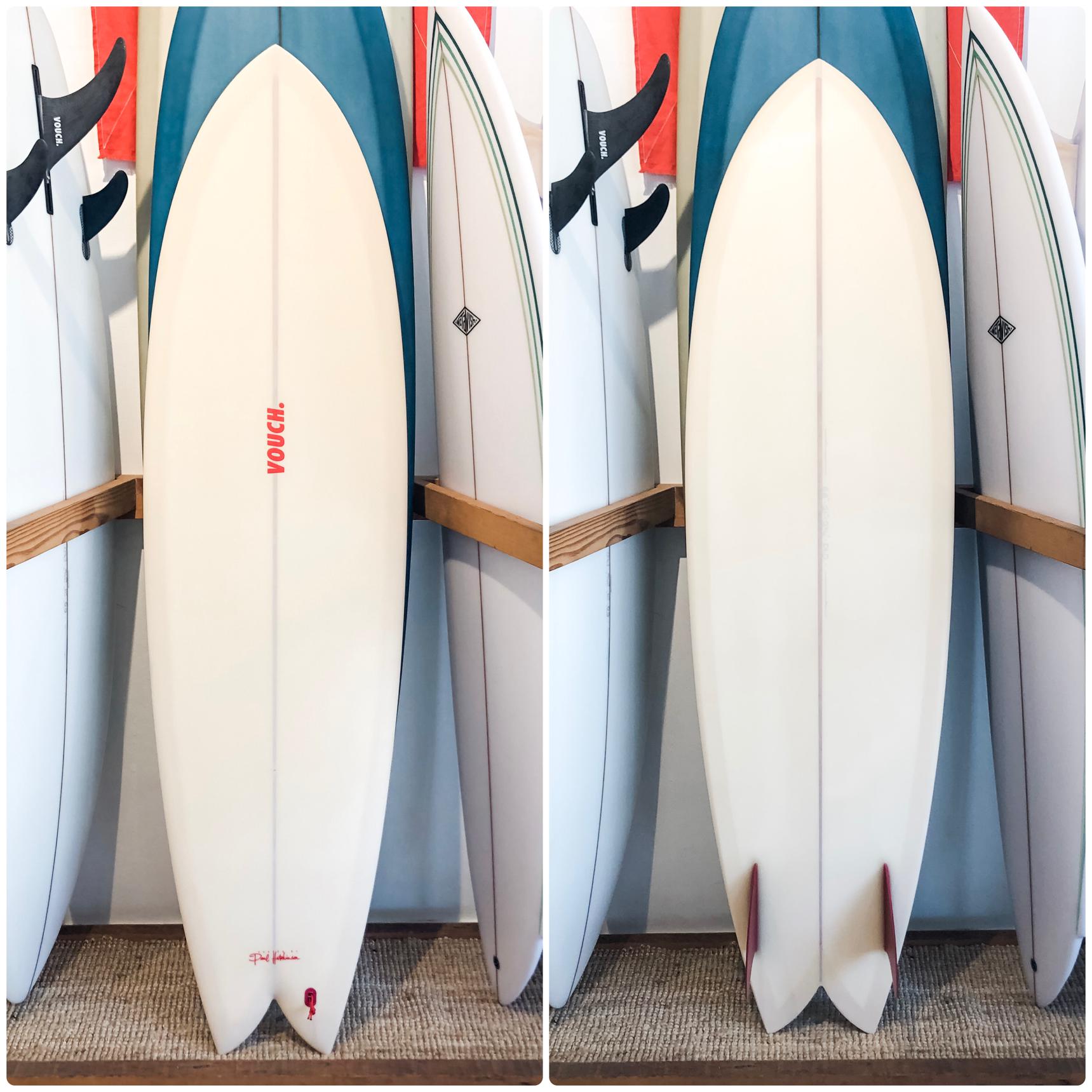 VOUCH 6’6” MID VISH ~ Ivory (2020)-Keel Surf & Supply