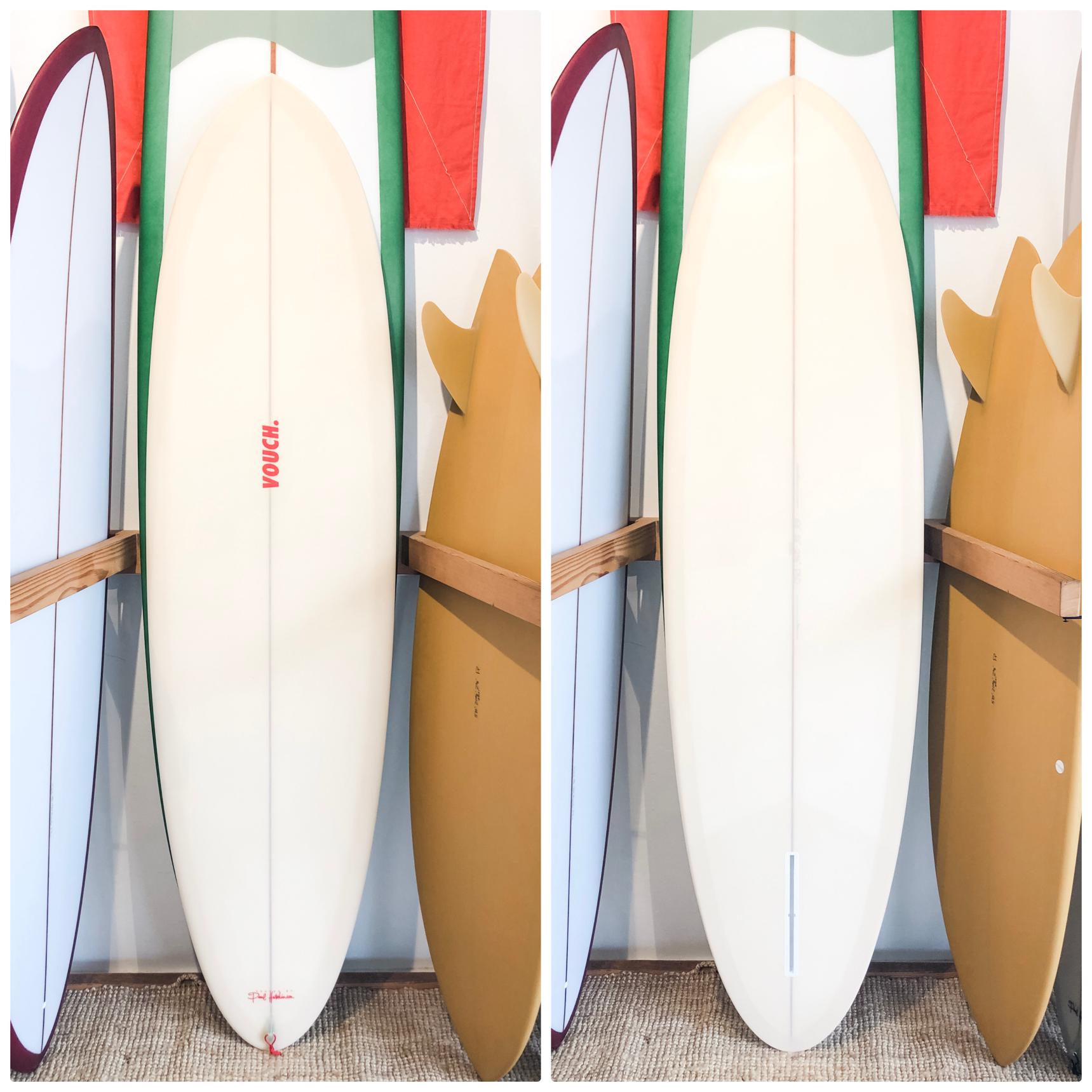 VOUCH 6'8" EVO ~ Light Ivory-Keel Surf & Supply