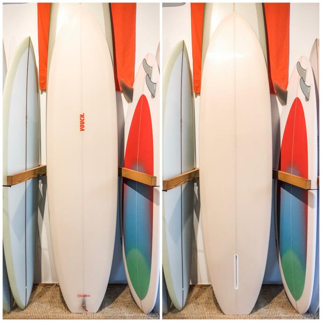 VOUCH 7'10" ROLLED VEE 3 IVORY SEMI PIGMENT TINT-Keel Surf & Supply