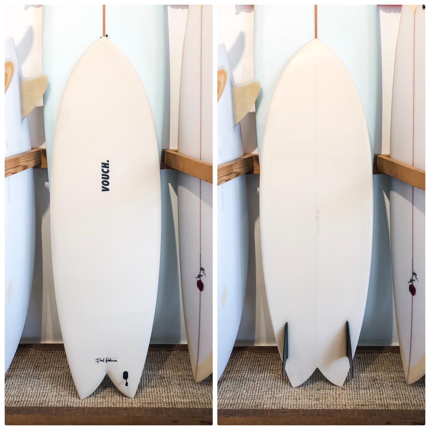 Vouch 5'4" Vish ~ Ivory-Keel Surf & Supply