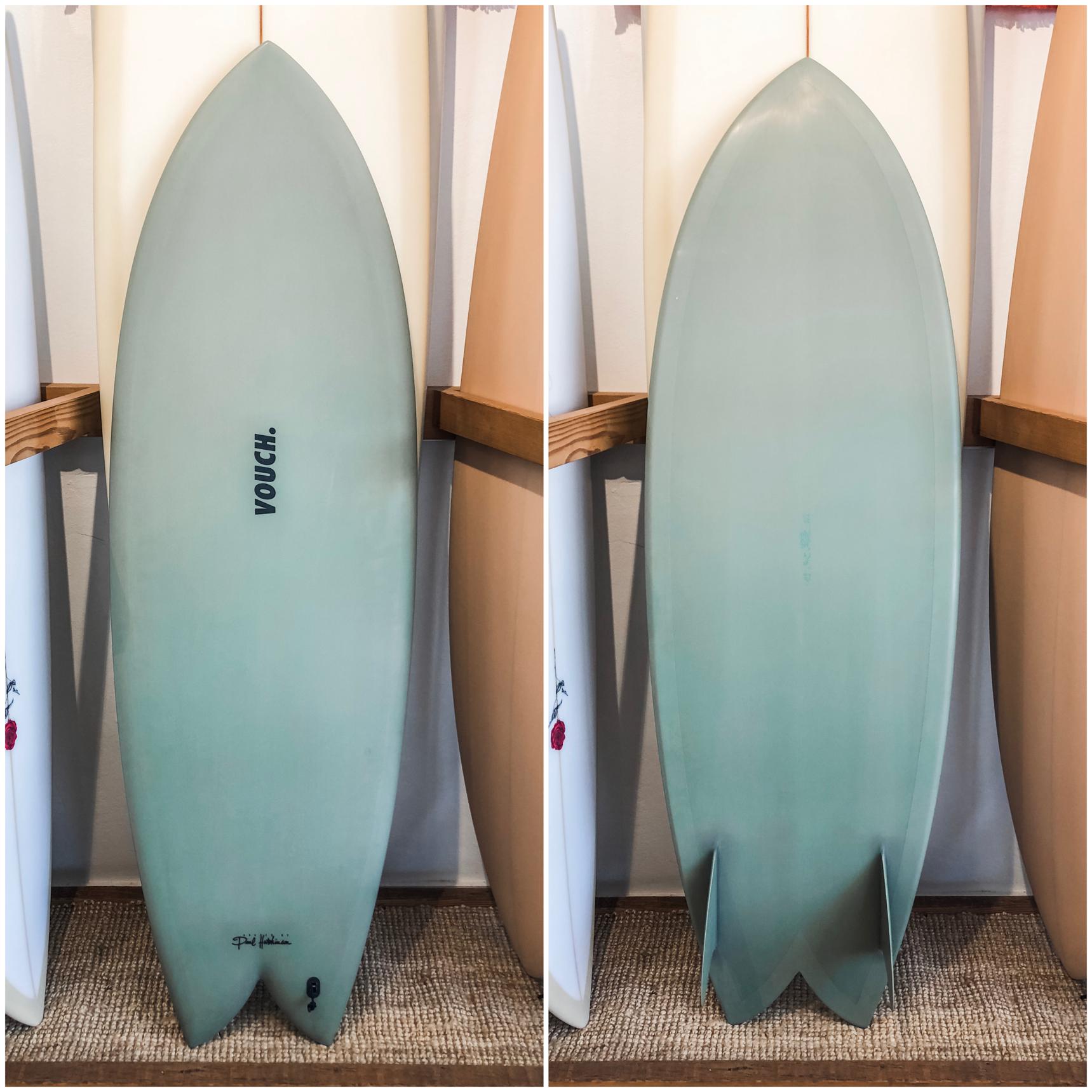 Vouch 5'5" Vish ~ Mist Green-Keel Surf & Supply