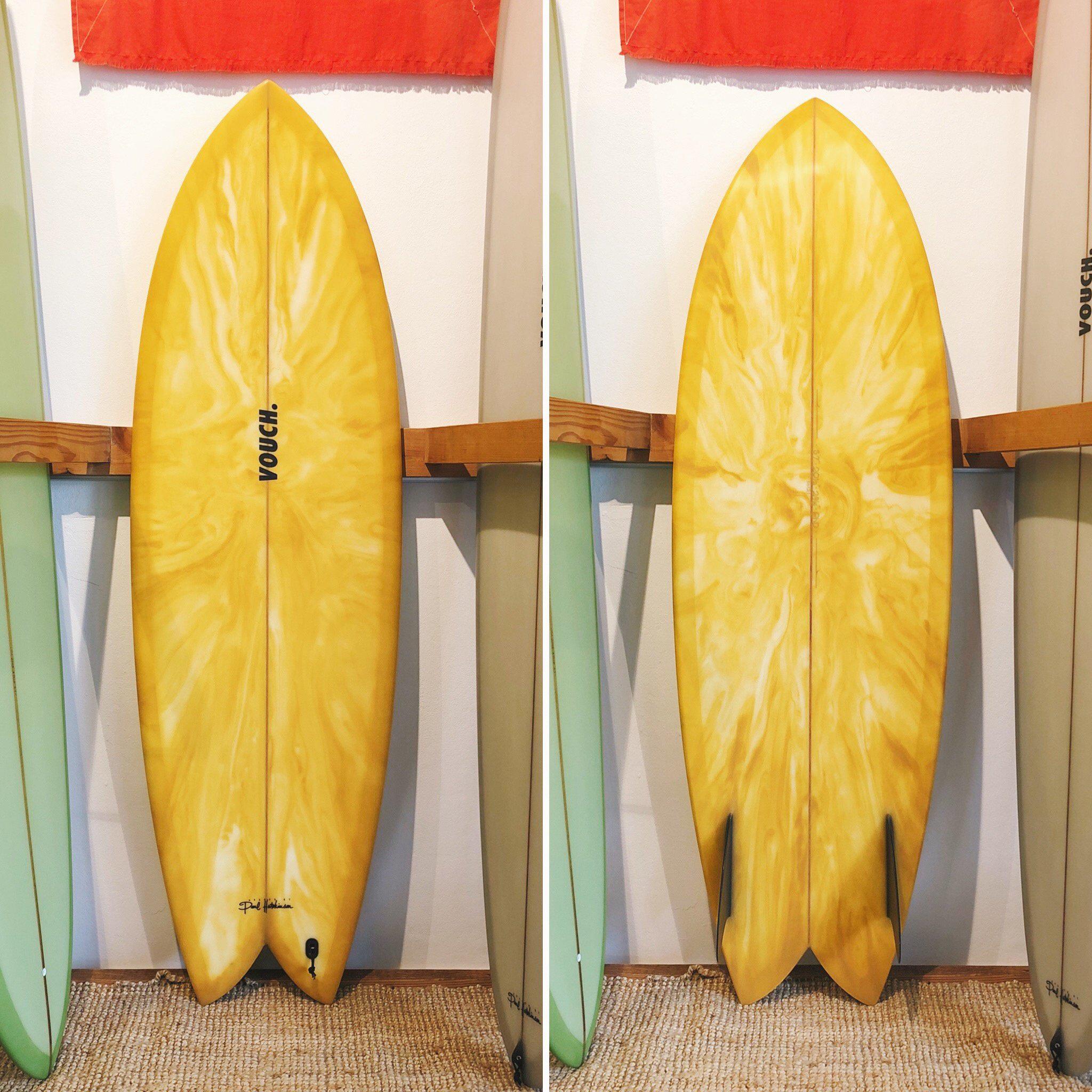 Vouch 5'7 VISH ~ Inca Gold Marble-Keel Surf & Supply