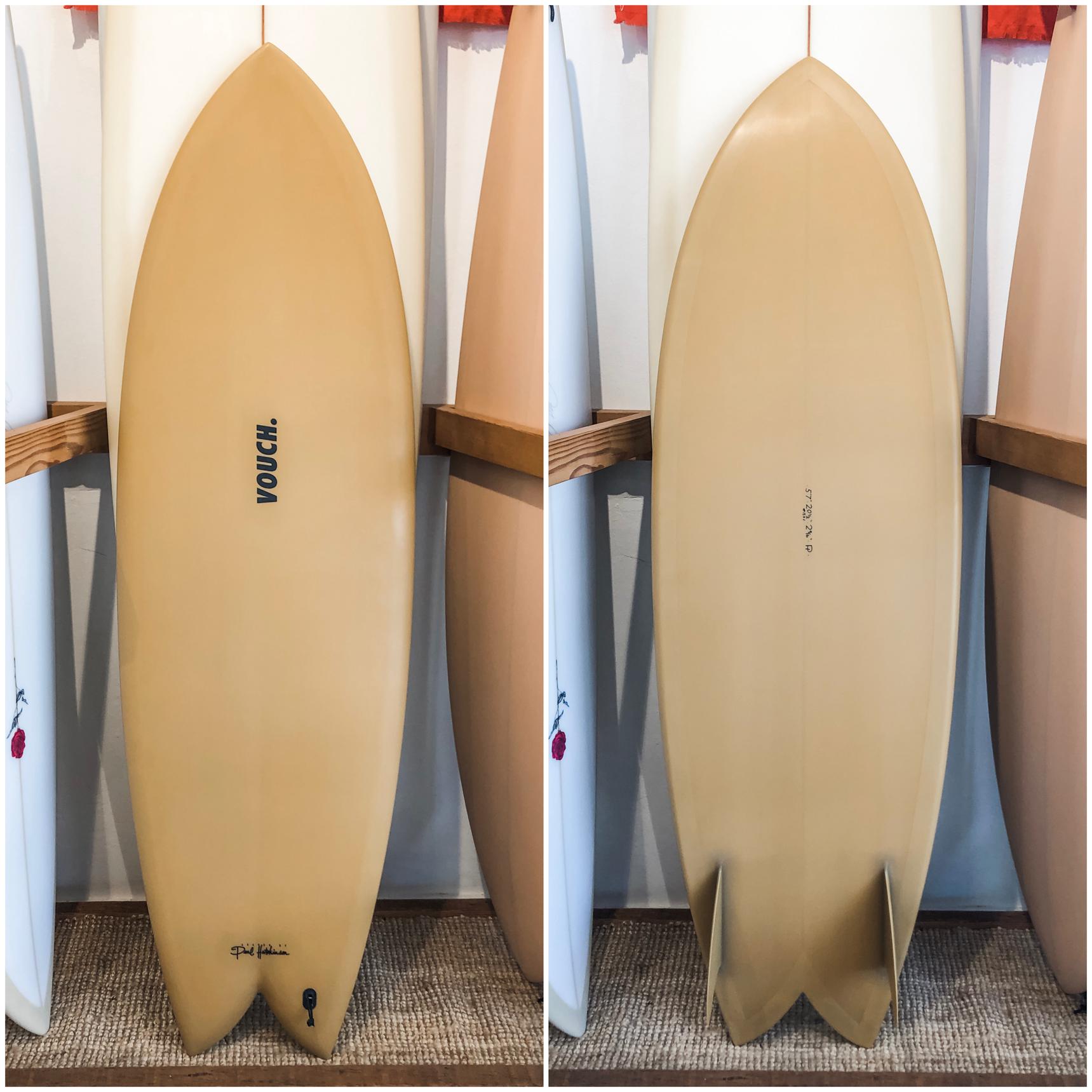 Vouch 5'7 VISH Inca Gold-Keel Surf & Supply