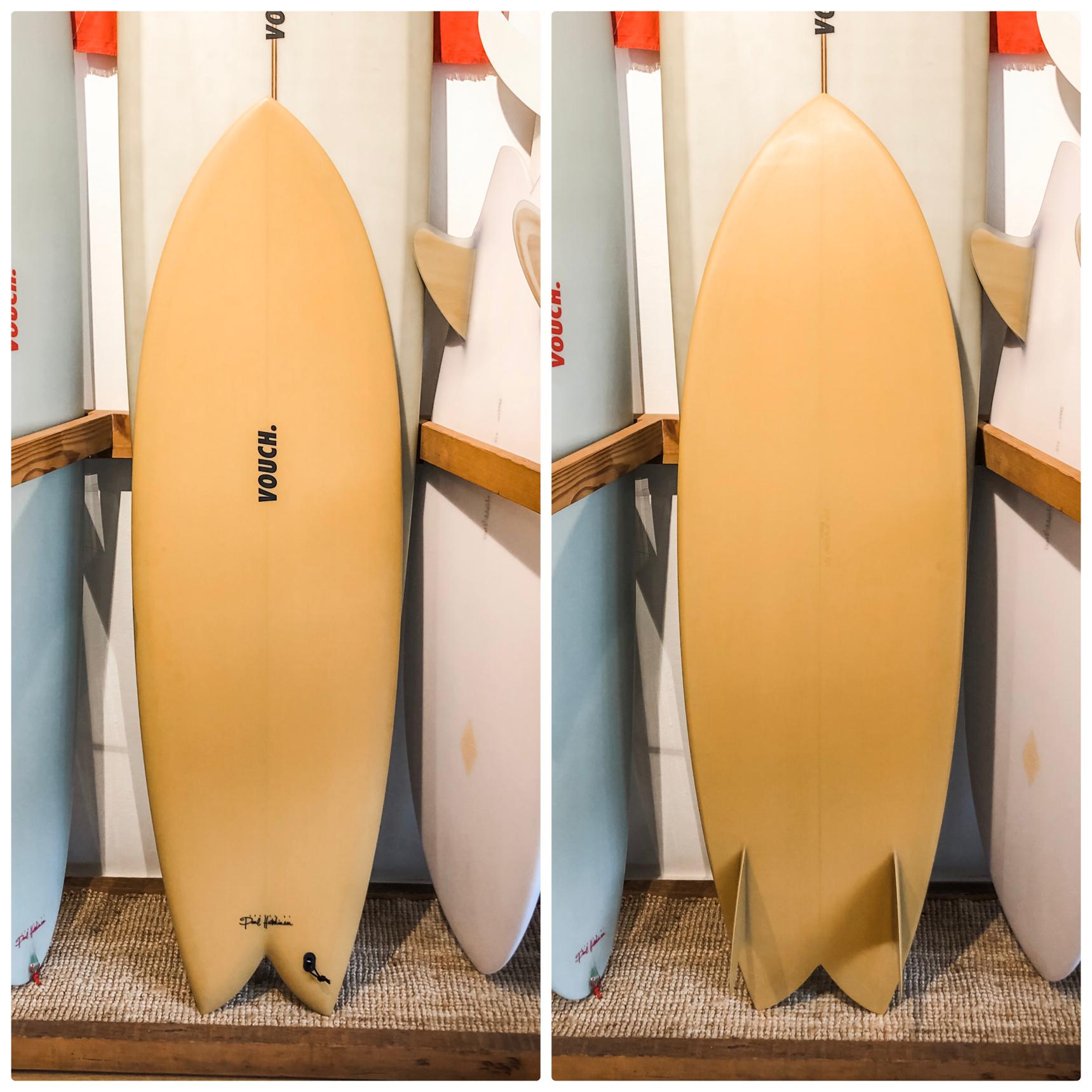 Vouch 5'7 VISH ~ Inca Gold-Keel Surf & Supply