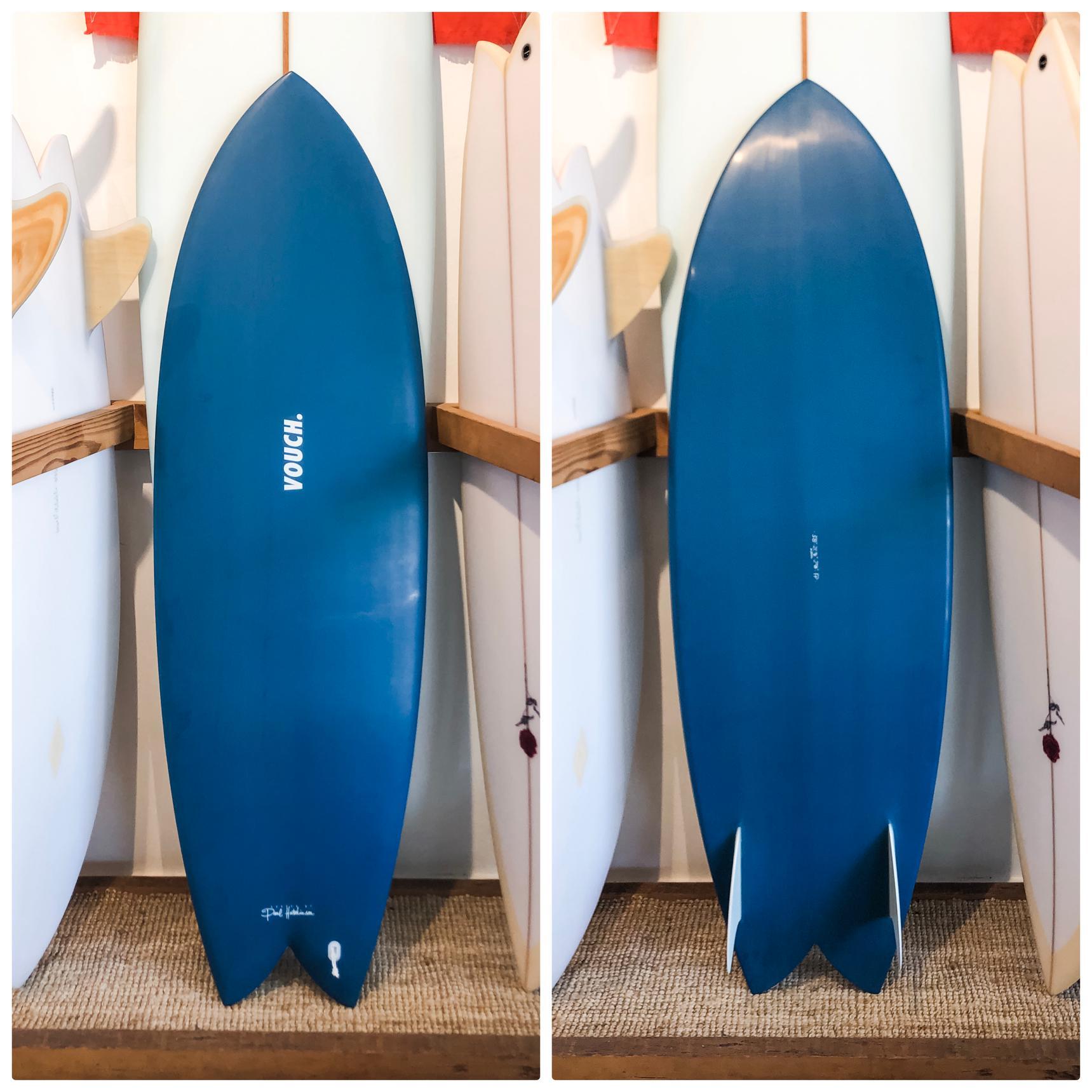 Vouch 5'8" Vish ~ Denim-Keel Surf & Supply