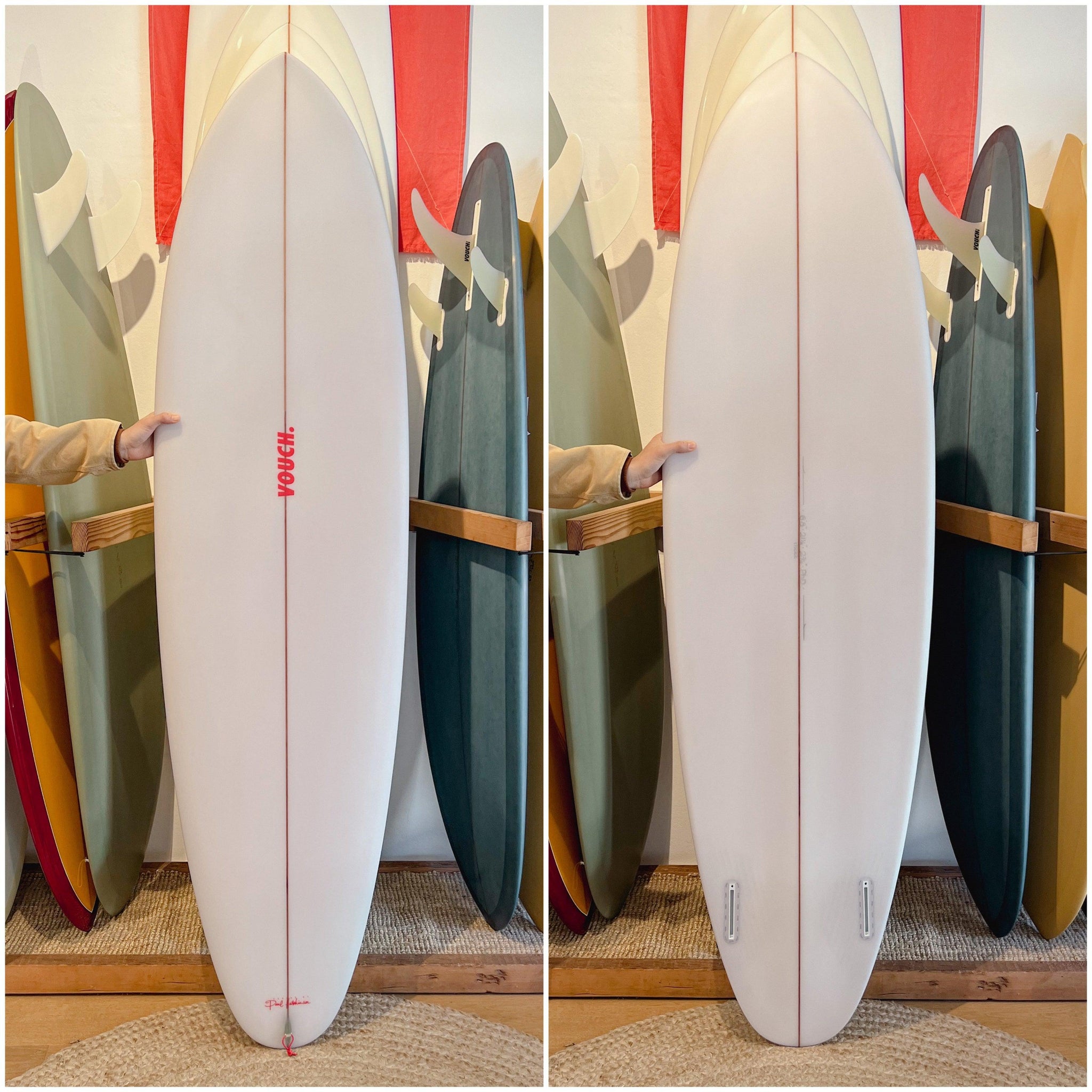 Vouch 6'8" Nuevo Twin ~ Clear-Keel Surf & Supply