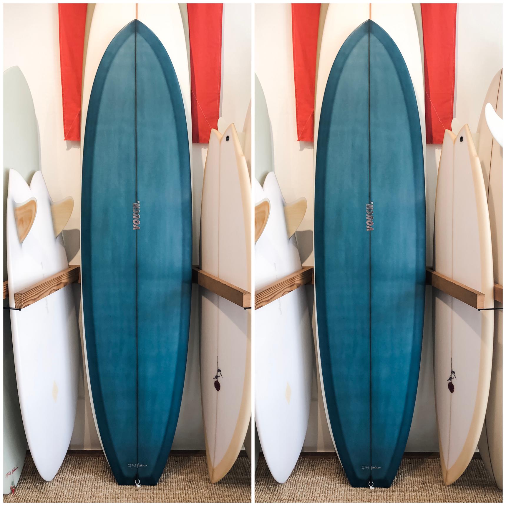 Vouch 7'6" ROLLED VEE #3 ~ Denim-Keel Surf & Supply