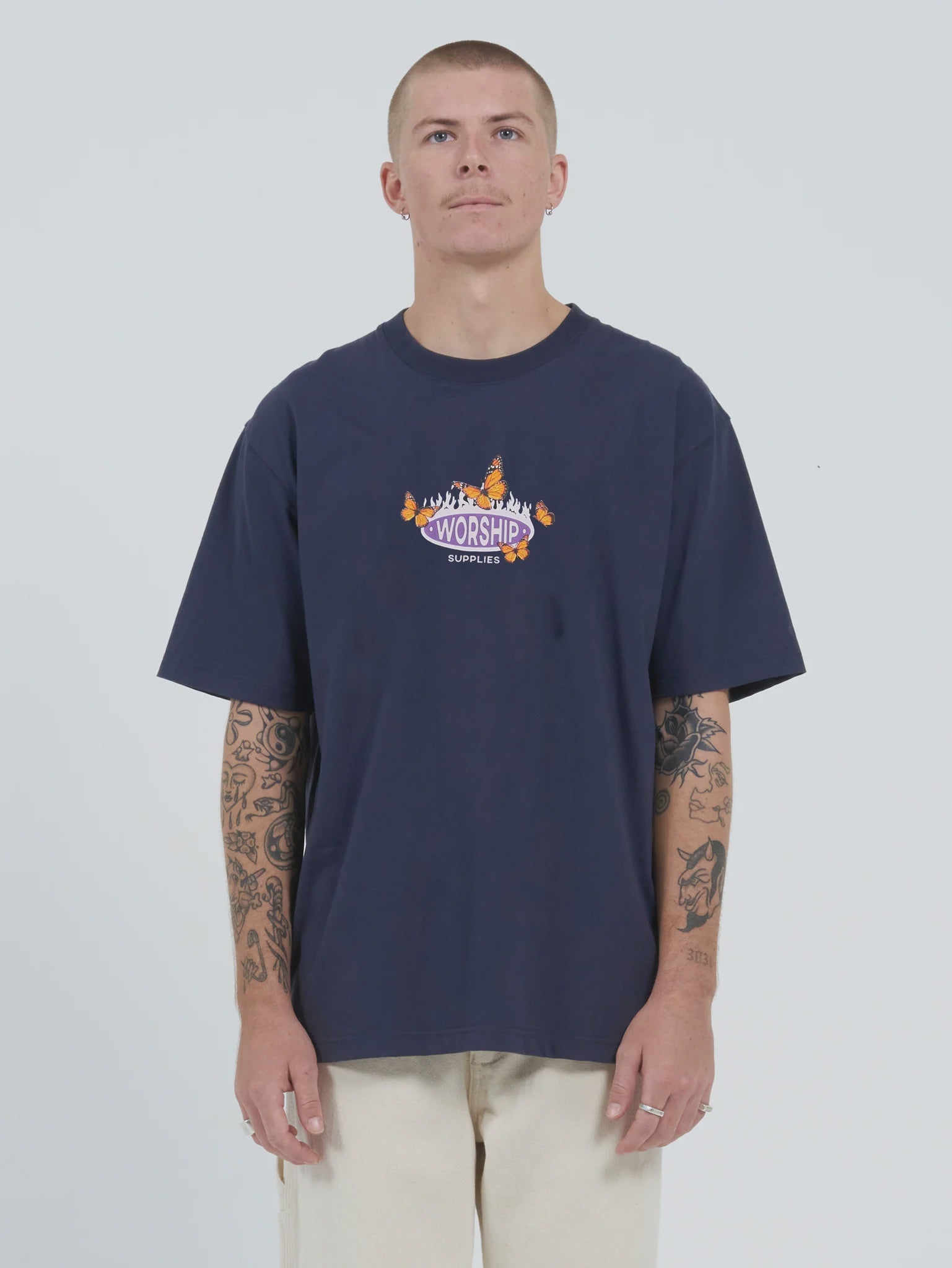 Captivate Tee - Peacoat