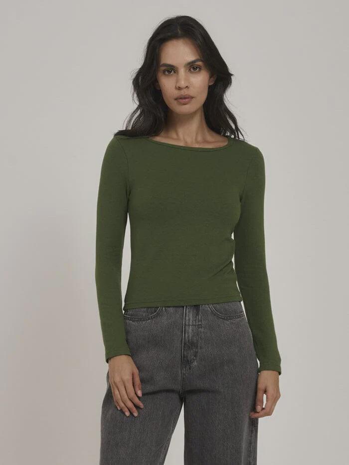 HEMP RIB LS TEE