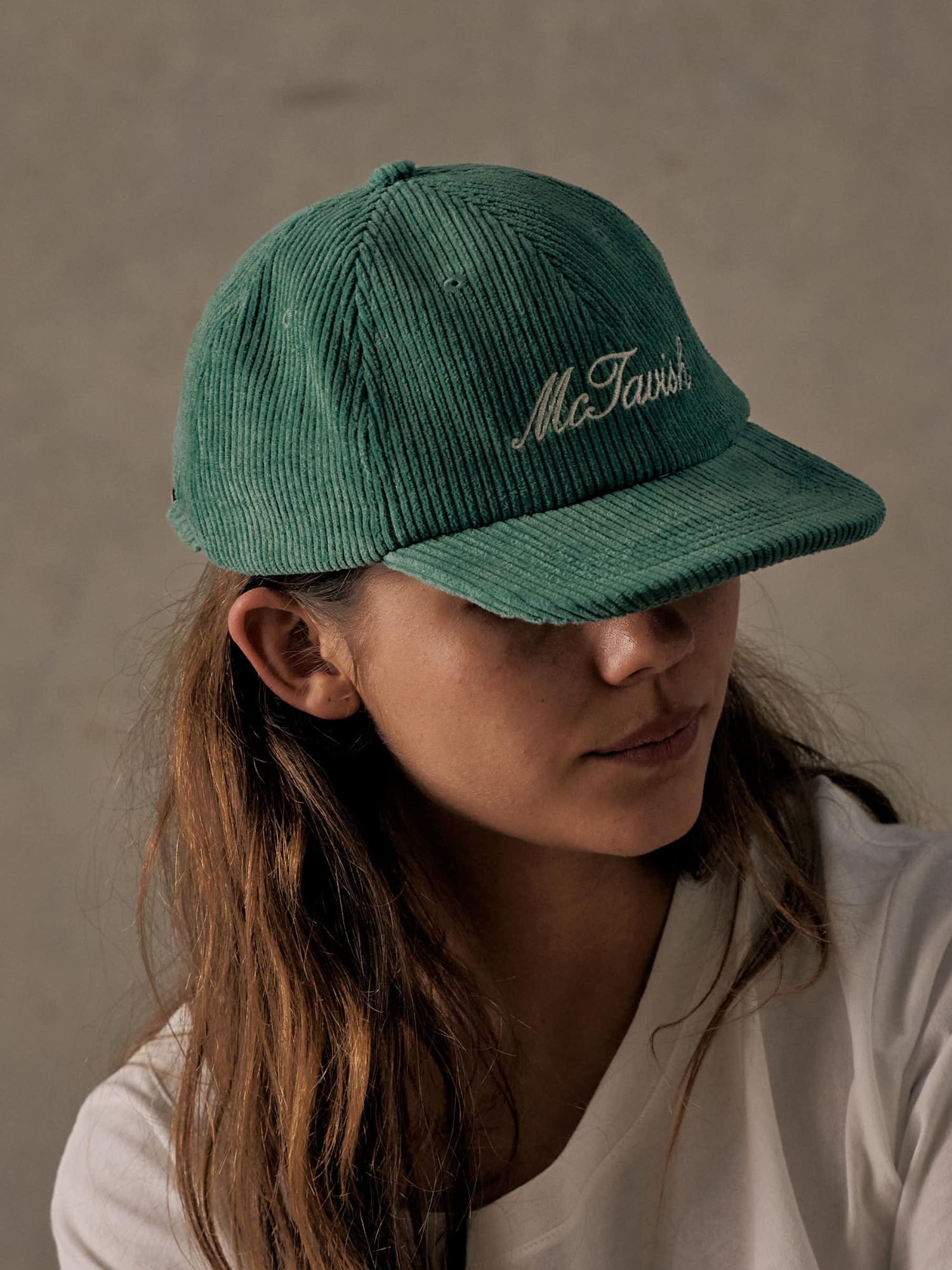 McTavish Signature Corduroy Cap - Emerald