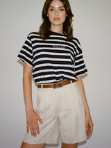 Rollas Horizon Short Linen - Biscuit