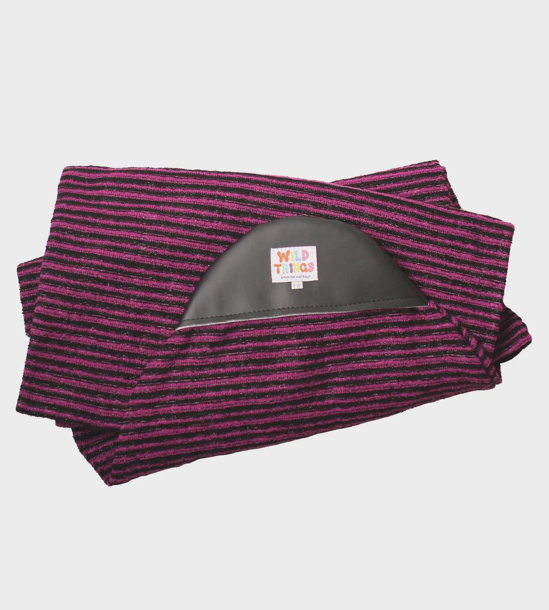 Wild Things Midlength Board Sock ~ Blackcurrant