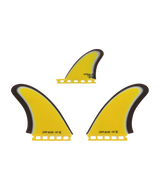 CAPTAIN FIN CO CHIPPA WILSON + NPJ TWIN ESP YELLOW - Keel Surf & Supply